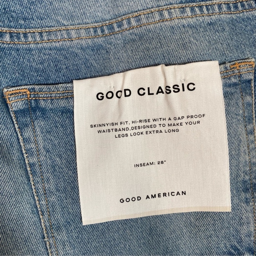 Good American Jeans NWT - size 4 Good Classic - Picture 4 of 5